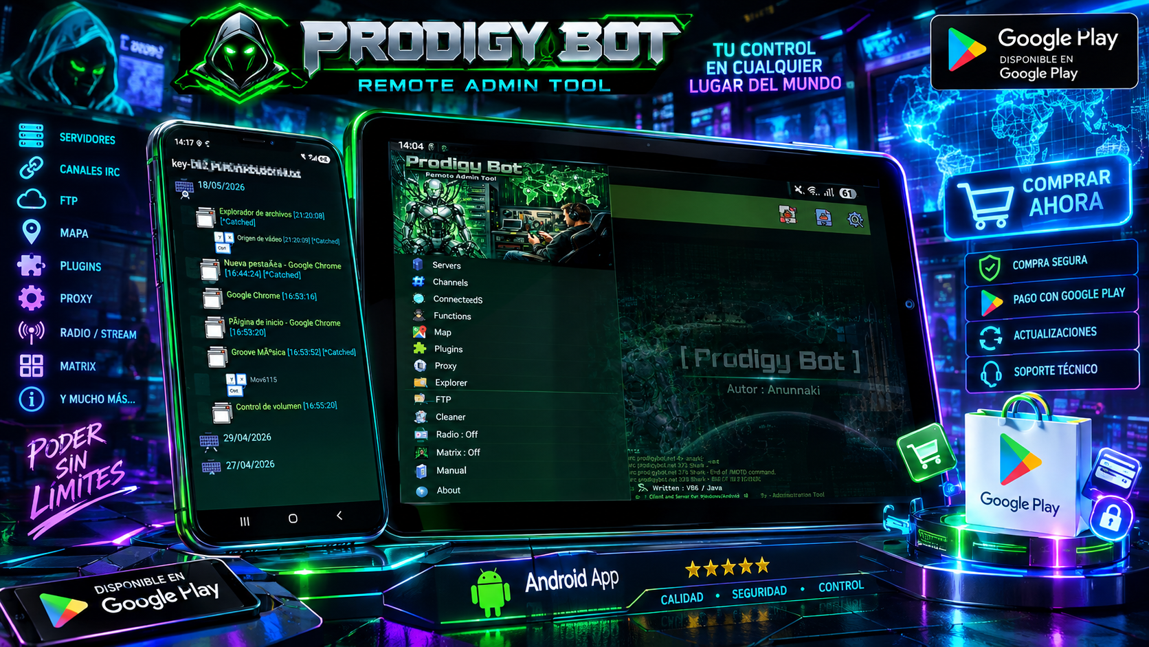Prodigy Bot Producto Google Play Store